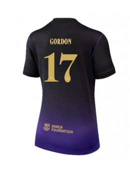 Ženski Nogometna dresi replika Barcelona Anthony Gordon #17 Gostujoči 2026-27 Kratek rokav Ženski Nogometna dresi replika Barcelona Anthony Gordon #17 Gostujoči 2026-27 Kratek rokav